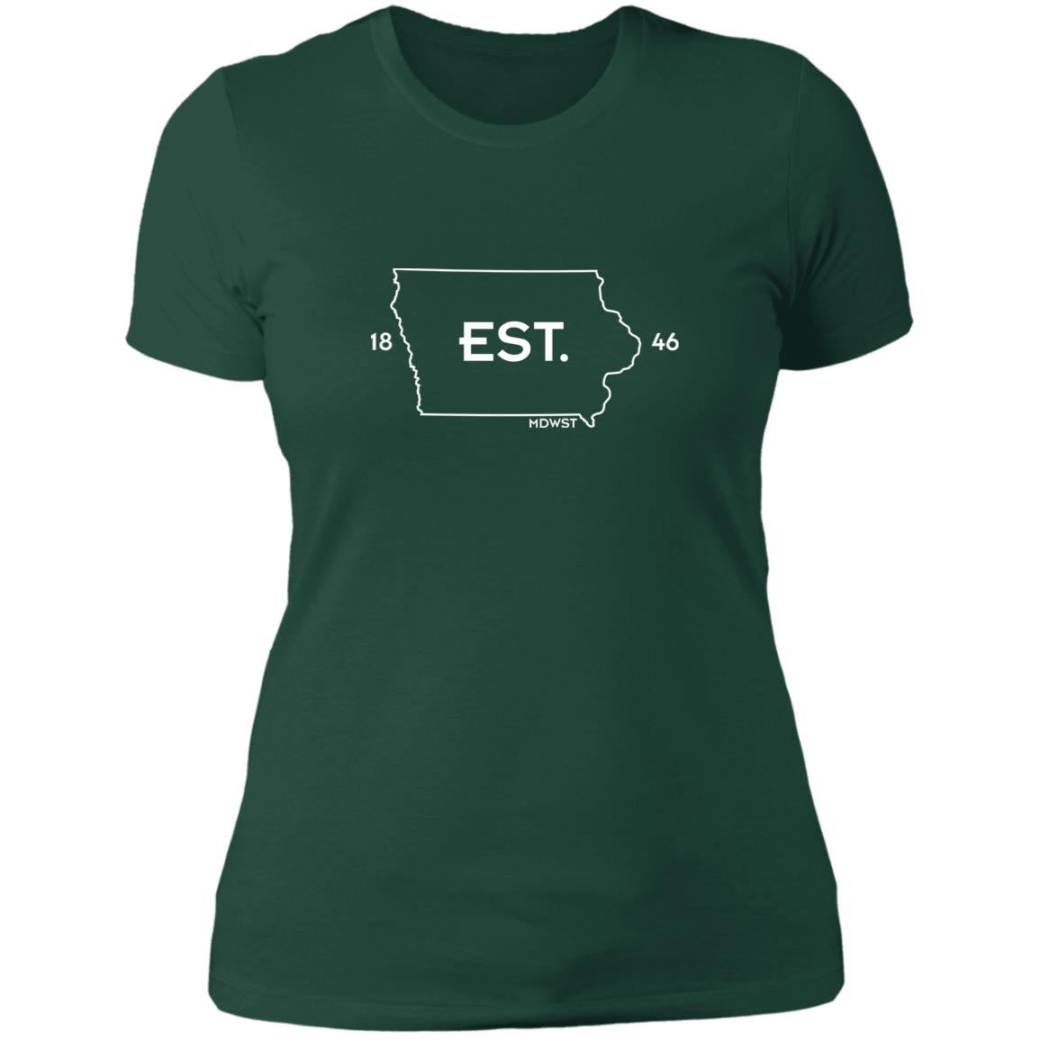 Iowa Est. Ladies' Boyfriend T-Shirt