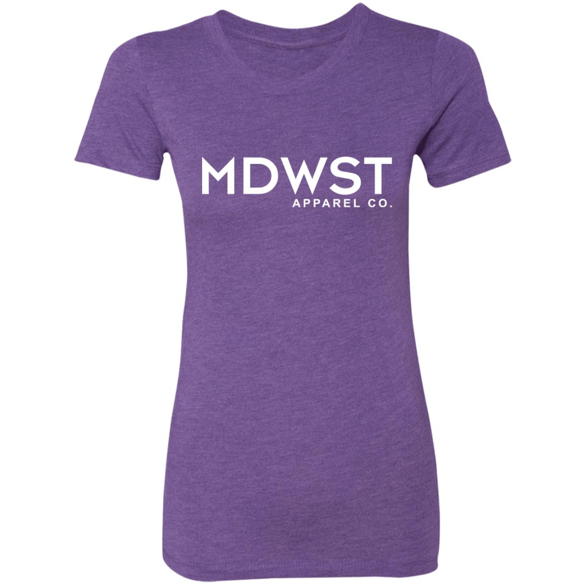 MDWST Front Ladies' Triblend T-Shirt