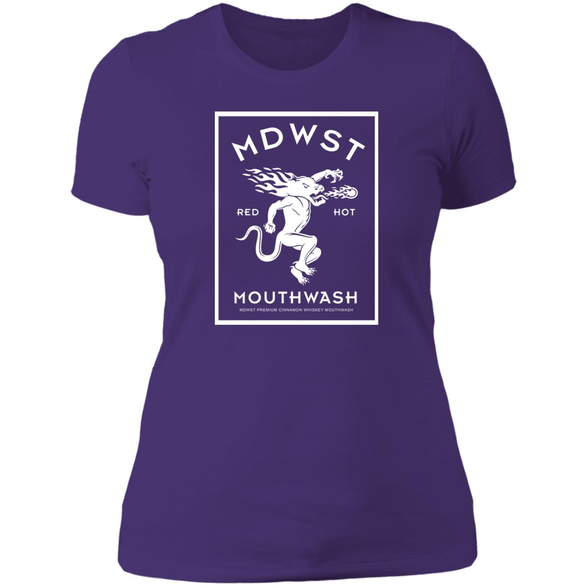 MDWST Mouthwash Ladies' Boyfriend T-Shirt