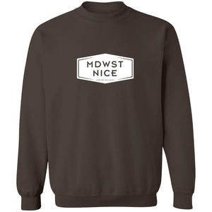 MDWST Nice Crewneck Pullover Sweatshirt