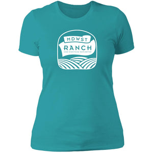 MDWST Ranch Ladies' Boyfriend T-Shirt