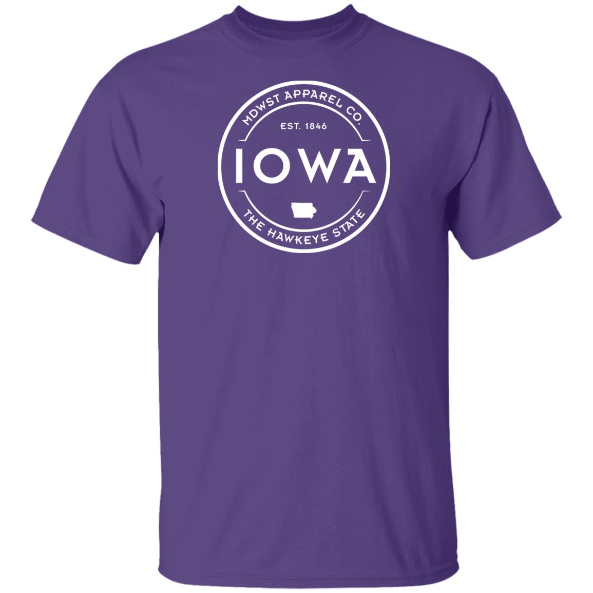 Iowa Crest Youth 5.3 oz 100% Cotton T-Shirt