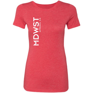 MDWST Vertical Ladies' Triblend T-Shirt