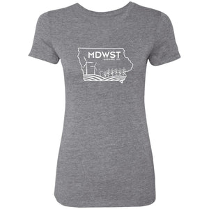 Iowa Landscape Ladies' Triblend T-Shirt