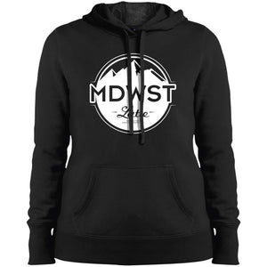 MDWST Latte Ladies' Pullover Hooded Sweatshirt