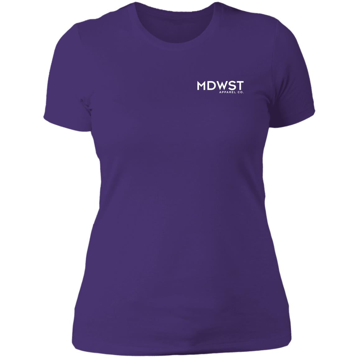 MDWST Anger Ladies' Boyfriend T-Shirt