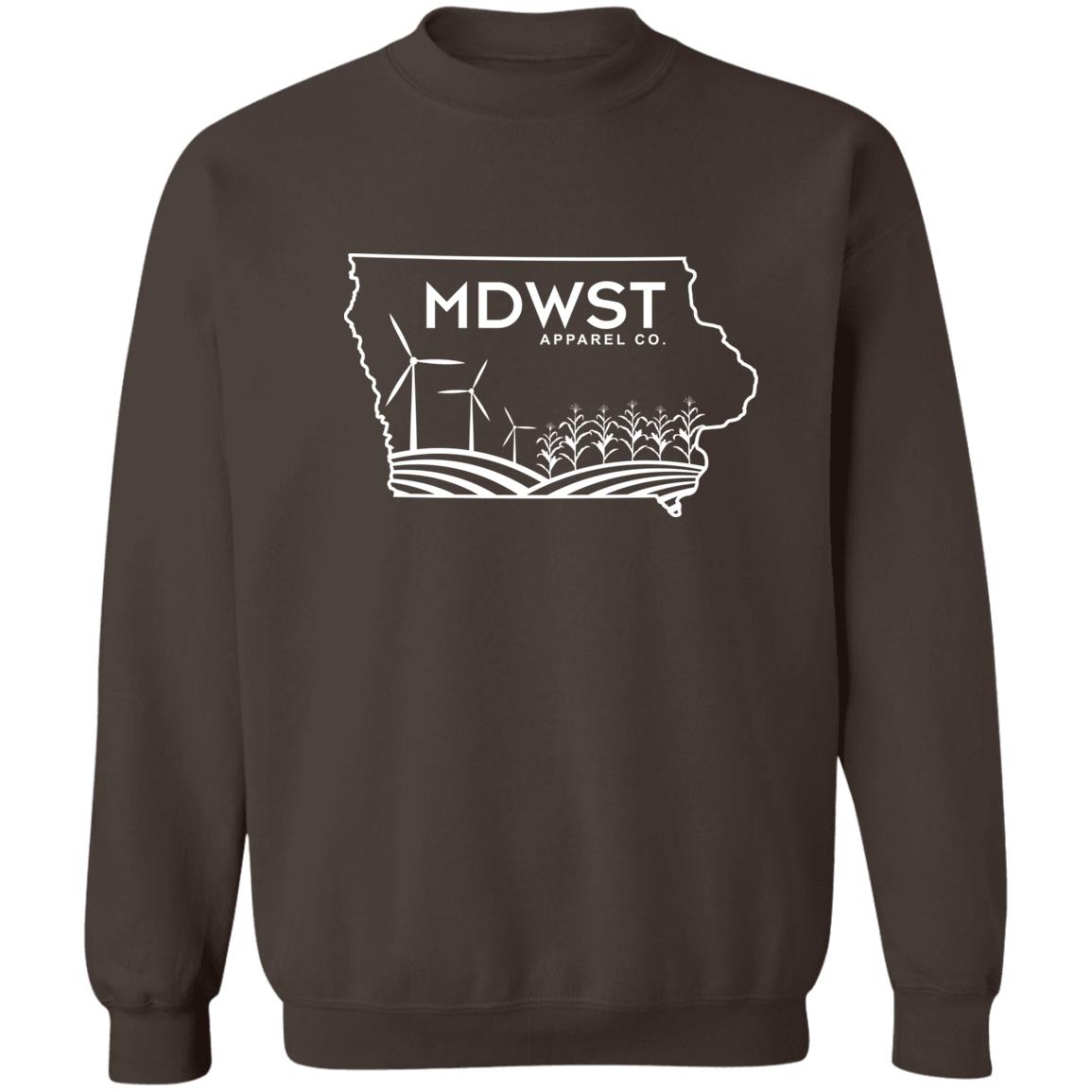 Iowa Landscape Crewneck Pullover Sweatshirt