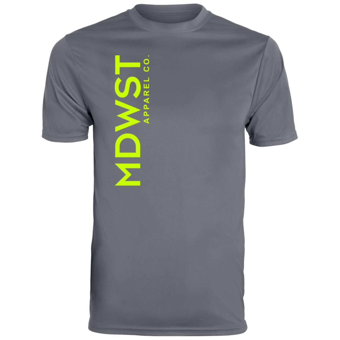 MDWST Vert Lime Moisture-Wicking Tee