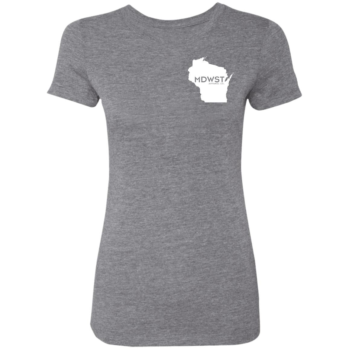 Wisconsin Ladies' Triblend T-Shirt