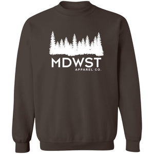 MDWST Pines Crewneck Pullover Sweatshirt