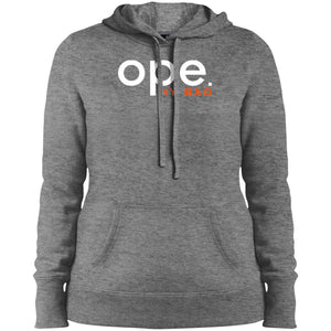 Ope My Bad Ladies' Pullover Hooded Sweatshirt